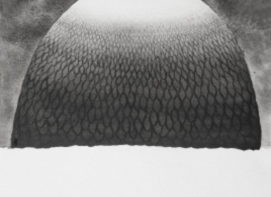 self portrait 75x55cm Mixed media on paper 2015